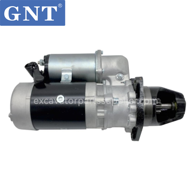 6008133662 Komatsu 24V Engine Starter Motor 4D130 6008132692 0210002660