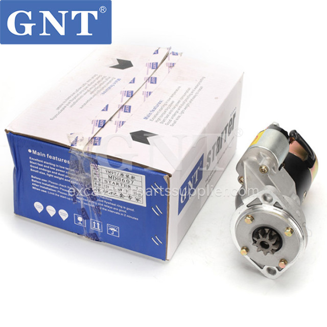 12994077010 Starter Motor for YANMAR 4TNV106 YM98 Engine 12994077011 12994077012 12994077010 15065343 S14102 S14102B