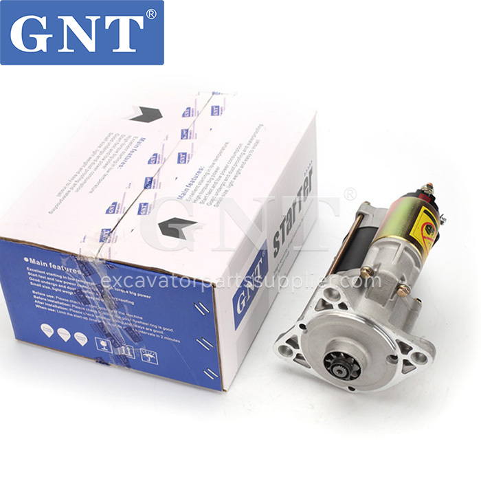 CATERPILLAR 4D31 E70B Starter Motor 859096 M2T64272 MITSUBISH Engine ME017004 8S9096 M3T52071 ME017000 ME017001 ME017004