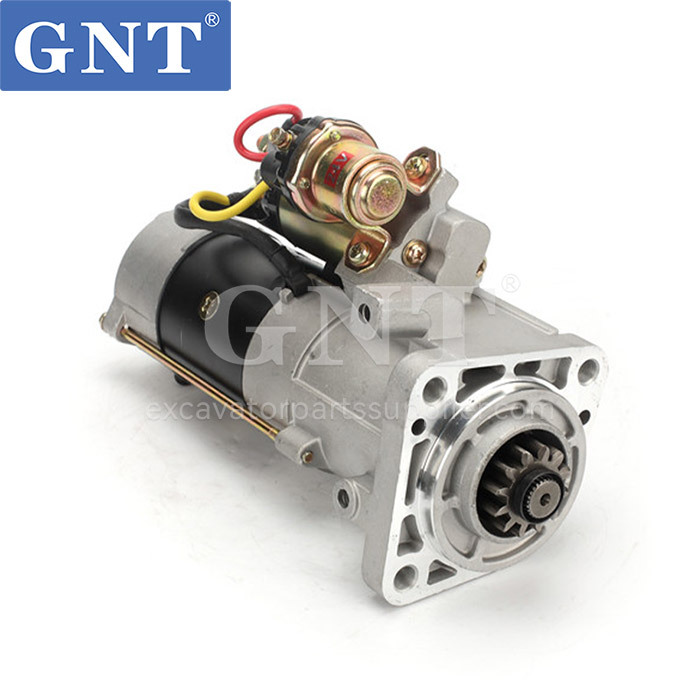 24V 12T Starter Motor for VOLVO D7D D7E EC290 LINGONG230 19081017, M009T65371, M9T65371, 03050484, 3050484, STM4537RB