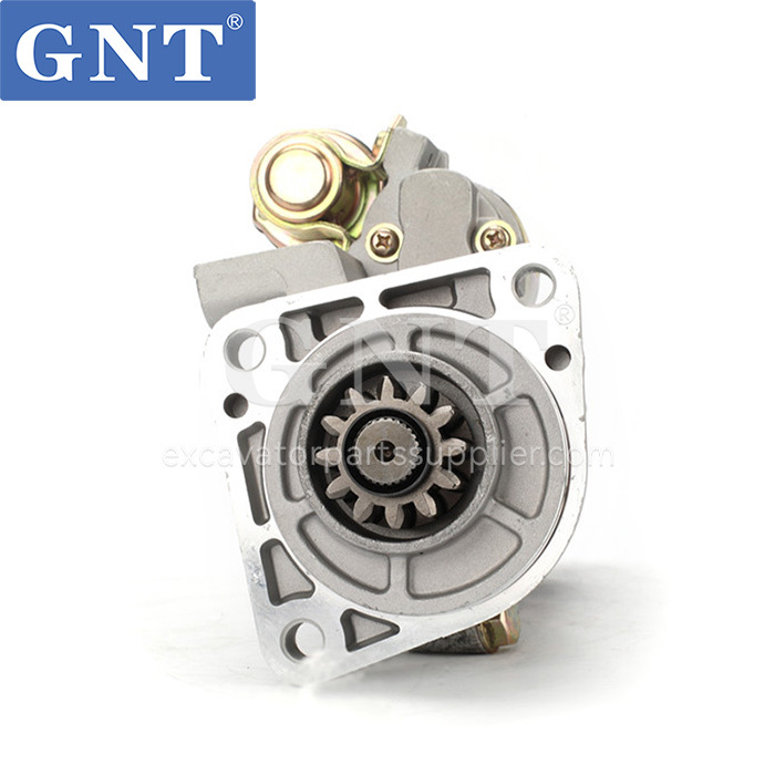 24V 12T Starter Motor for VOLVO D7D D7E EC290 LINGONG230 19081017, M009T65371, M9T65371, 03050484, 3050484, STM4537RB