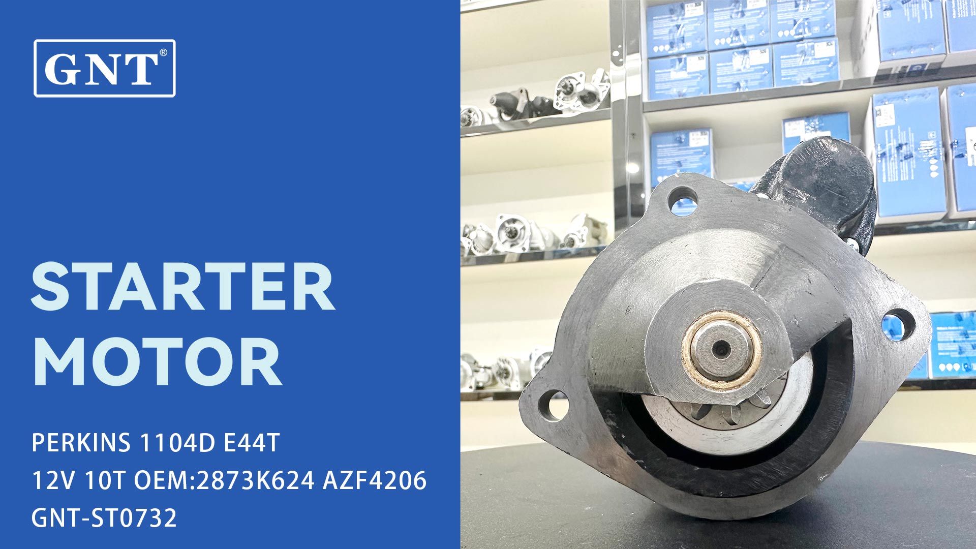 PERKINS 1104D E44T LOADERS STARTER 11.131.781, 11.131.793, 11.131.942, 11.131.947, 11.131.956, 11.131.989, 11.132.036, 860715