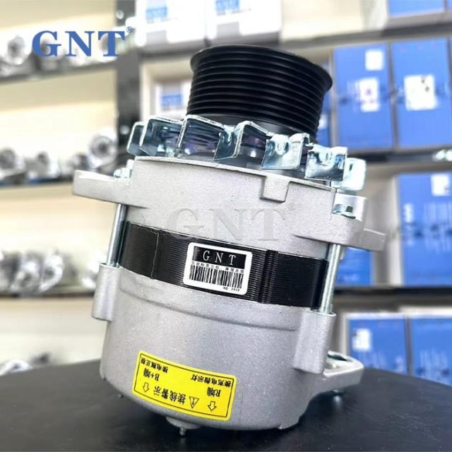 GNT Factory Whoelsale Alternator for KOMATSU 4D102 ENGINE 600-821-5540, 600-821-6110, 600-821-6130, 600-821-6140, 600-821-6150