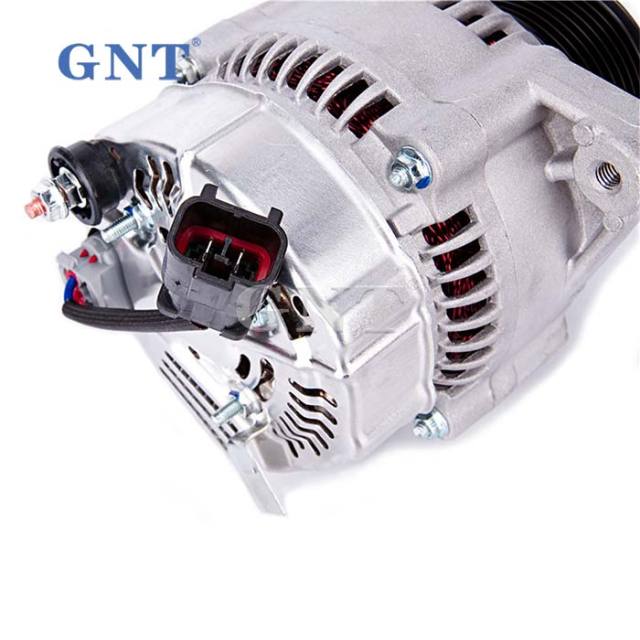 High quality Excavator Alternator Wholesale for KOMATSU 6D102 PC200-6 Engine 2706074420, 600-861-3410, 600-861-3411, 600-861-3420