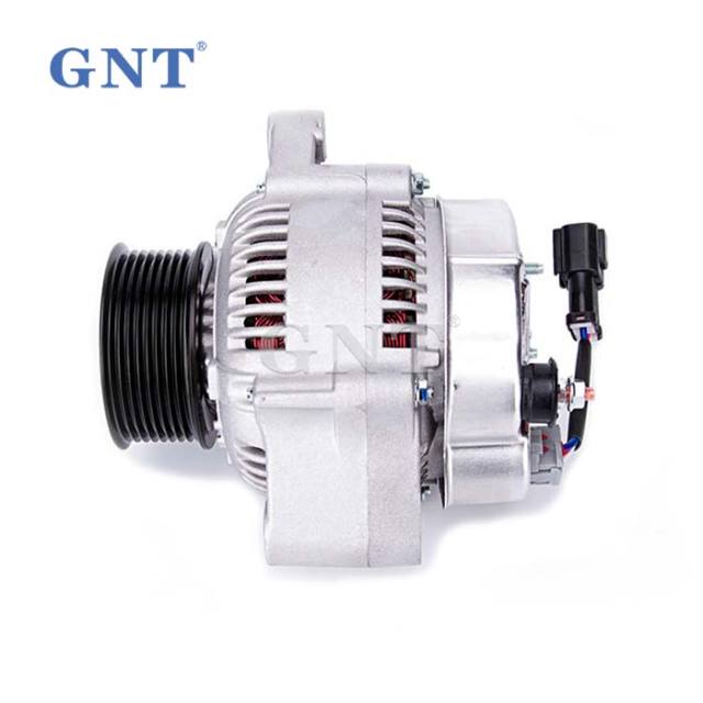 High quality Excavator Alternator Wholesale for KOMATSU 6D102 PC200-6 Engine 2706074420, 600-861-3410, 600-861-3411, 600-861-3420
