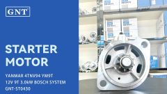 GNT Factory Wholesale 12V 9T BOSCH YM9T 4TNV94 YANMAR Starter 52990B-77010, 52990B77010, SED26-102, SED26102