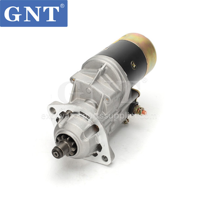 KOMATSU Starter for 6D102 PC60-8 PC70-8 PC120-8 PC60-7 PC100-6 PC120-6 PC200-6 Starter Motor for KOMATSU BACKHOE LOADER WB146-5