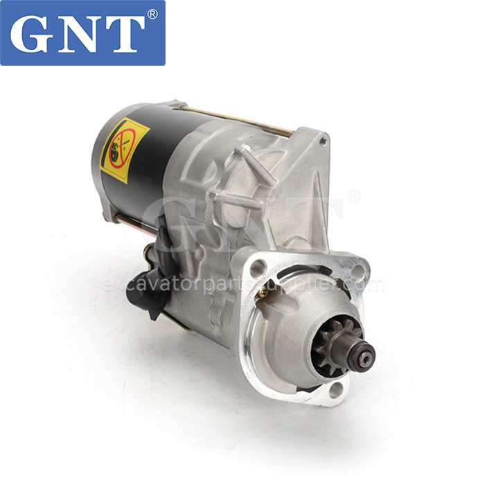 KOMATSU 6D107 Starter Motor 600-863-5110, 600-863-5111, 600-863-5115, 673-681-4210, 673-681-6810, 673-882-6810, 674-281-4210
