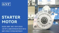 Starter Motor 3KR1 3KC1 EX15 EX25 EX35 EX12 ISUZU Engine 8944681500, S13-115, 8944681501, S114-429, 8941333380, QDJ1215H