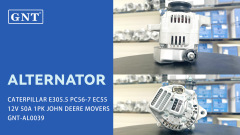 Alternator for CATERPILLAR E305.5E PC56-7 EC55 E305.5 E307E2 AM880701, MIU800942, 12905277220, 1012112200, 1012112201, TA04374012