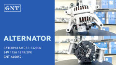 GNT Factory Wholesale Alternator for CATERPILLAR E320D2 3445081, T412091, T4-12091, DRA1619, DA2729