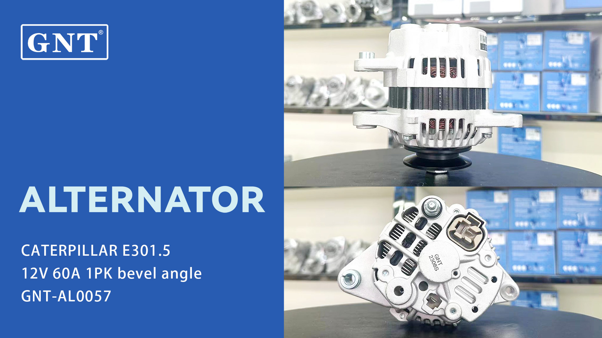 Wholesale High quality Alternator for CATERPILLAR E301.5 Engine 30A6800800, 30A6800801, A7TA0171B for Mitsubishi L3E