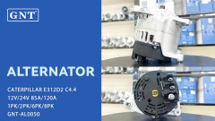 24V/12V 60A/80A/120A 1PK/2PK/6PK/8PK High quality Alternator for CATERPILLAR LOADER 414E 416EST 422E C4.4 C6.6 3054C 3054E E312D2