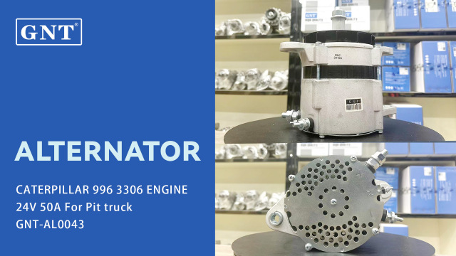 Alternator for CATERPILLAR 3306 Engine 0122469002, 0986043437, AT85458, SE501345, TY6681, LRA02461, LRA2461, 3078115, 4060811