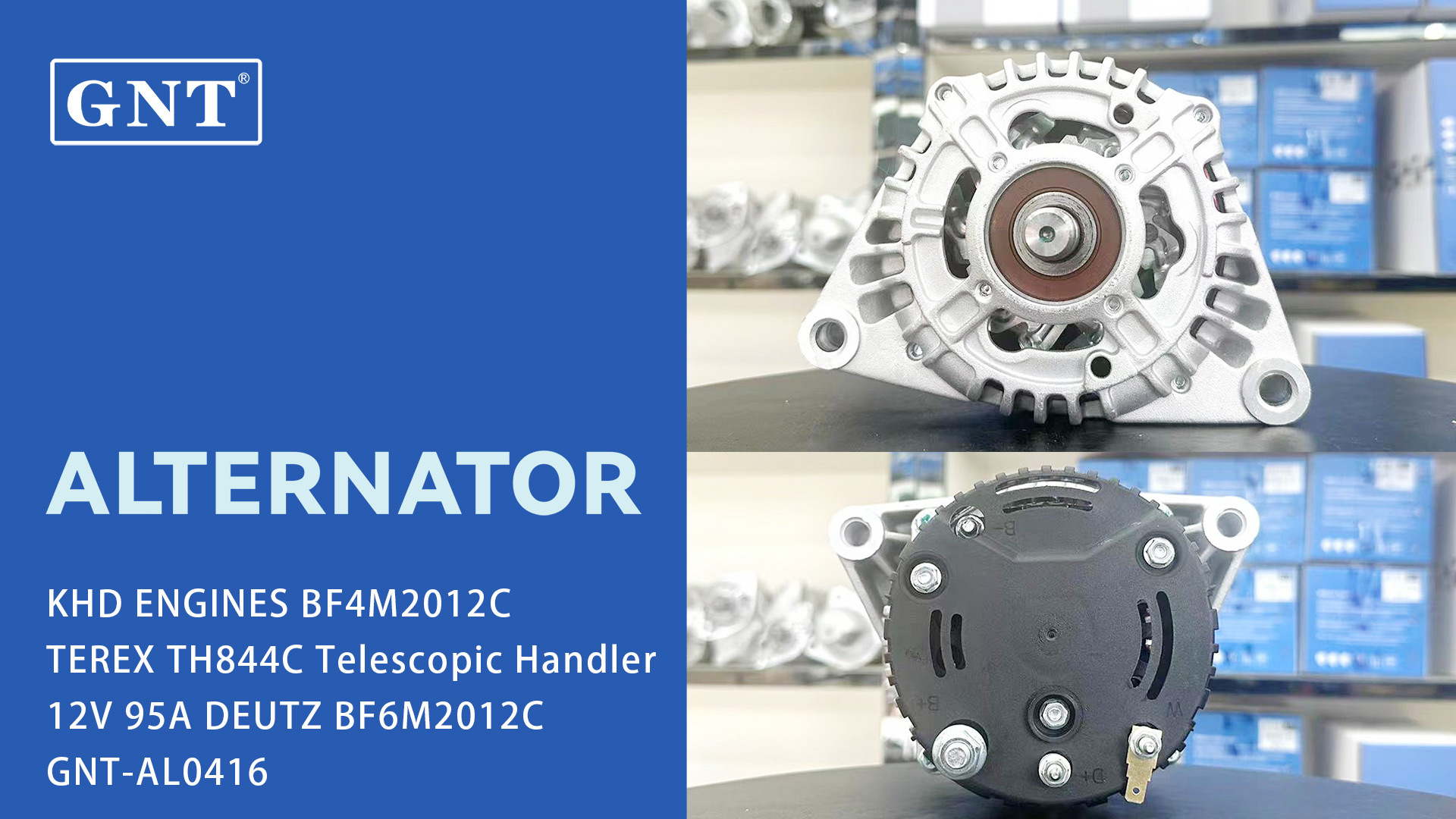 12V 95A High quality Alternator for DEUTZ BF6M2012C ENGINES 11201791, 11203062, 11203398, 11204036, AAK5142, AAK5335