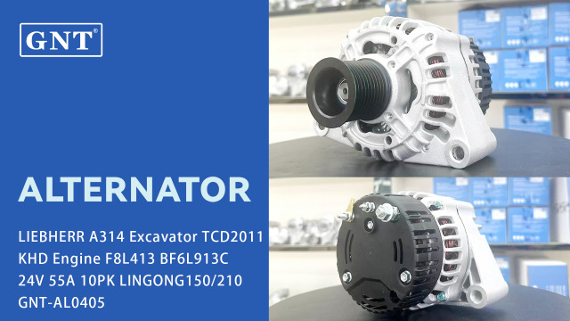 24V 55A High quality Alternator for LIEBHERR A314 Excavator 11203064, 11203155, 11203396, 11203655, 11204040, 11204896