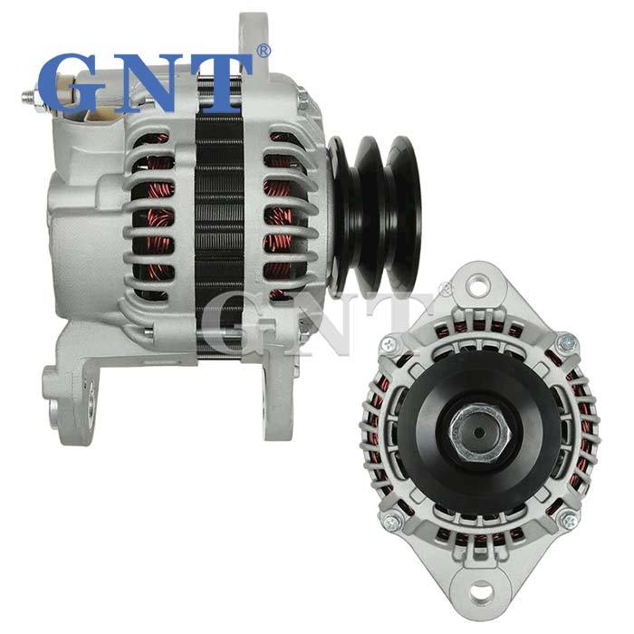 24V 45A High quality Alternator for MITSUBISHI 4D34 EXCAVATOR NEW HOLLAND ENGINE 210610, CAL32601RS, CAL35605AS, VAME017614