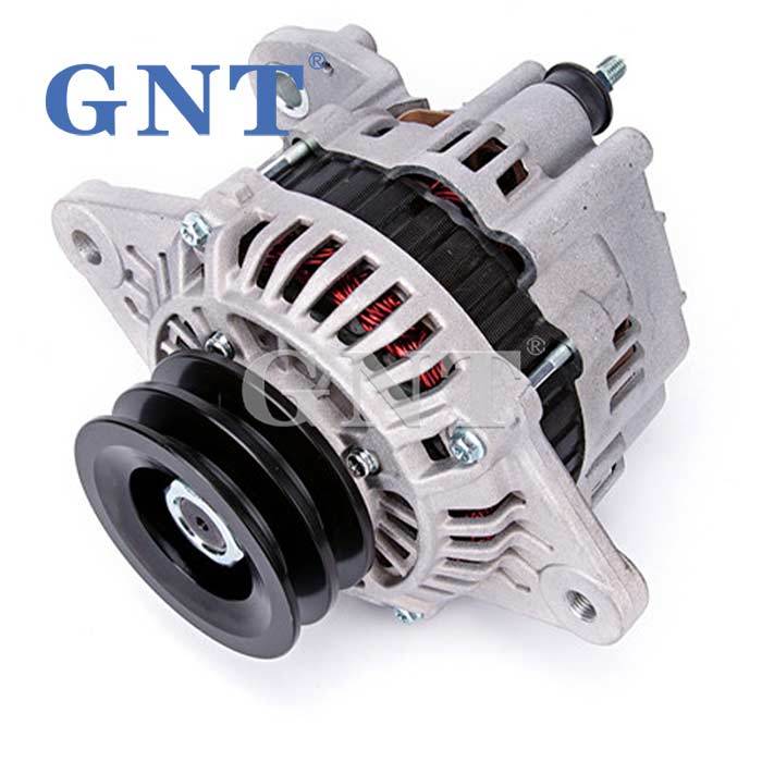 24V 45A 2PK High quality Alternator for KOBELCO SK200-5 SK200-6 MITSUBISHI 6D34 6D24 (A) NEW HOLLAND E160 CATERPILLAR S4K