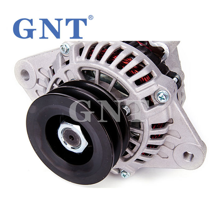 24V 45A 2PK High quality Alternator for KOBELCO SK200-5 SK200-6 MITSUBISHI 6D34 6D24 (A) NEW HOLLAND E160 CATERPILLAR S4K