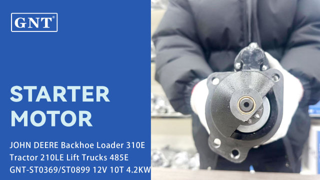 BOBCAT Starter motor for CLARK 843 843B 853 853H 943 2000 641 741 18483, SE501850, RE507639, RE60171, AZF4522, AZF4541
