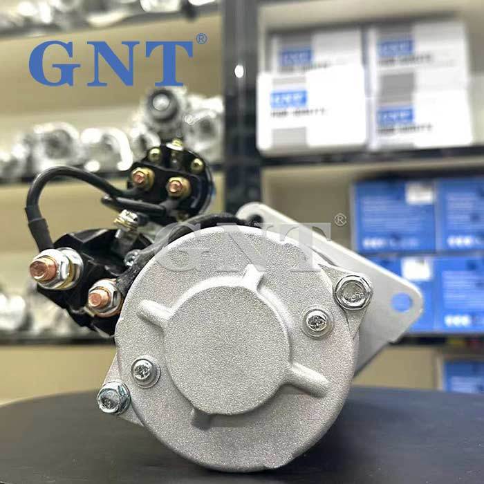 24V 13T Starter Motor DL07 DH225-7 DOOSAN Engine 65.26201-7076, 65.26201-7076A, 65.26201-7077 65.26201-7077A, 65.6201-7077B