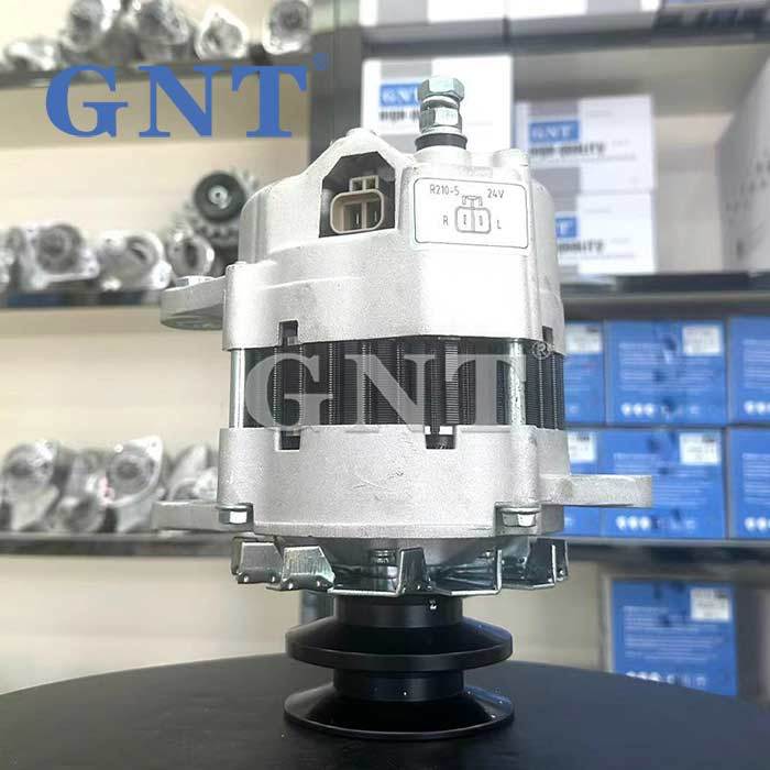 24V 70A 2PK High quality Alternator for MITSUBISHI Engines 6D16 6D22 HYUNDAI R210-5 3730093000, 3730093C00, AC270542