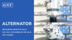 24V 50A 12PK Alternator for JCB Construction JS220 MITSUBISHI SYSTEM 71440523, 71440471, 71440523, CAL50612GS, 32G68-00100