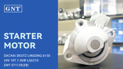 24V 10T DACHAI DEUTZ Starter motor D5207, D5207C, D6007, 0001231005, QJH2705-X, 3708010-A204