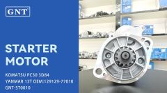 Starter motor compatible with YANMAR 3TNE84 DENSO System engine 9712809071 9722809380 2280000140 2280000141 2280000142 2280000250 2280000251