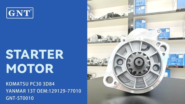 12V 13T Starter motor for YANMAR 3TNE84 engine AM877284 AM877285 AM878415 CH12084 CH12741 CH15586 CH19284 MIA10300 SE501447 TY25234