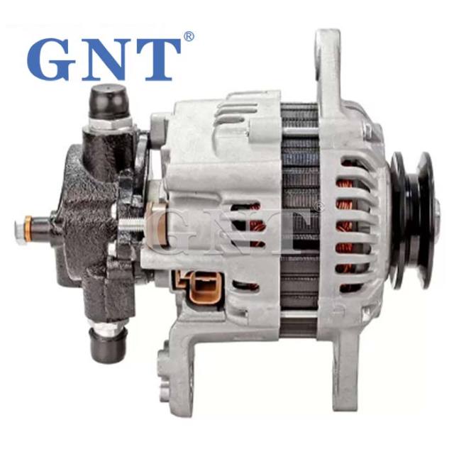 24V 35A 1PK Alternator for MITSUBISHI TRUCKS FD50C FD50C FD50D FD50D For S6S S6E Engine DRA0465, 90273291, A3TN5883ZT