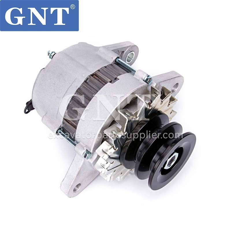 24V 30A ISUZU 6BD1 Alternator EX200-1 SH200A1 Engine 0330003760, 0330005090, 0330006000, 5-812-003-820
