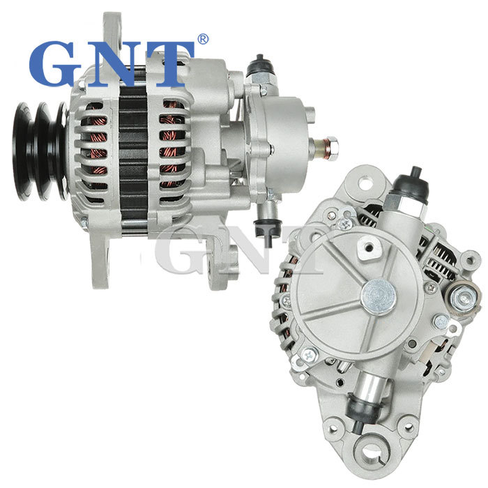 24V 45A 2PK High quality Alternator 1-3104-25W, 1-3466-25W, CAL35606AS for MITSUBISHI Fuso 4D33 4D34 With Pump