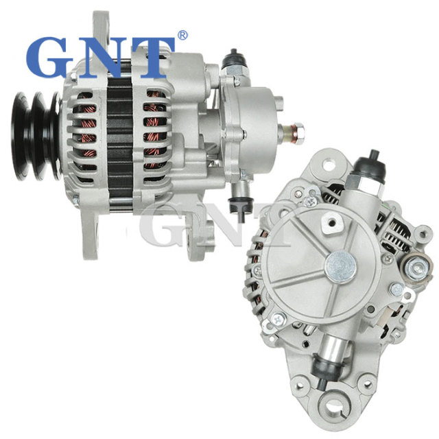 24V 45A 2PK High quality Alternator 1-3104-25W, 1-3466-25W, CAL35606AS for MITSUBISHI Fuso 4D33 4D34 With Pump