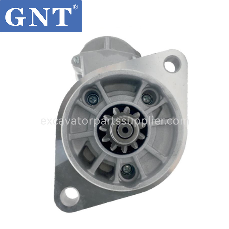 6D95 DENSO System Starter fit Komatsu Excavator 128000-1000, 128000-1001, 128000-1002, 128000-1003, 128000-1004