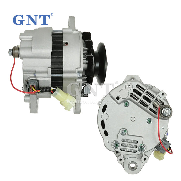 24V 50A 1PK NEW Alternator Fit MITSUBISHI 4D33 4D34 Engine A4T66786, A4TU6584, ME150143, DRA0327, 1-3627-25W