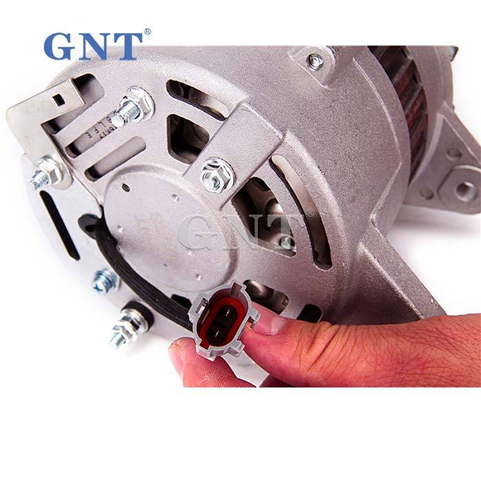 GNT Alternator compatible with HITACHI EX120 Excavator with ISUZU 4BD1 engine 0330006540 0330006541 0330006542 0330006544 01333003