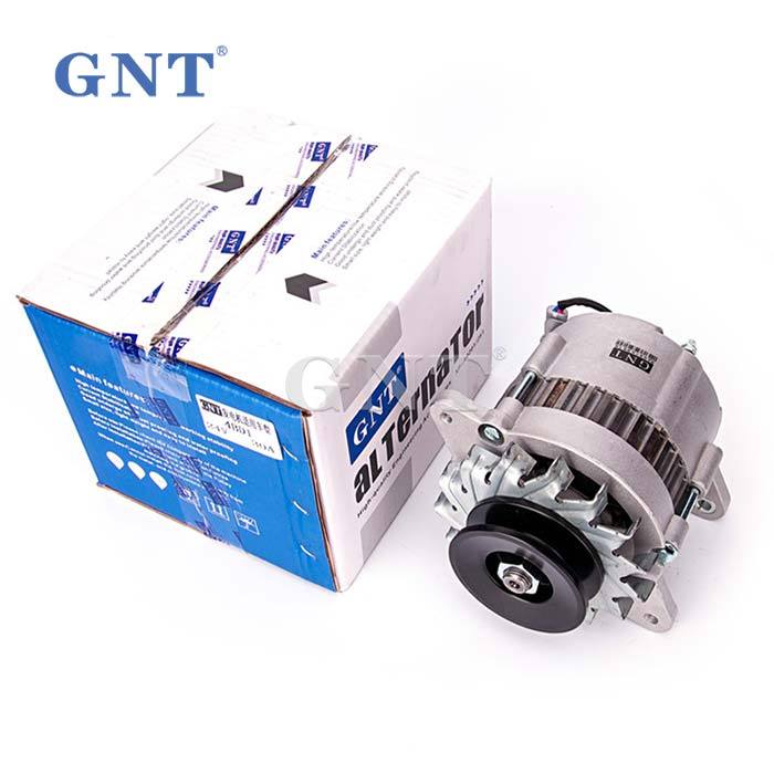 GNT Alternator compatible with HITACHI EX120 Excavator with ISUZU 4BD1 engine 0330006540 0330006541 0330006542 0330006544 01333003