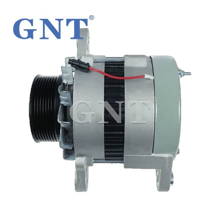 24V 60A Alternator for Daewoo Doosan DH300 Excavator DE12 Engine 6008256110 6008256270 6008256310 6008256370 6008616110 6008616111