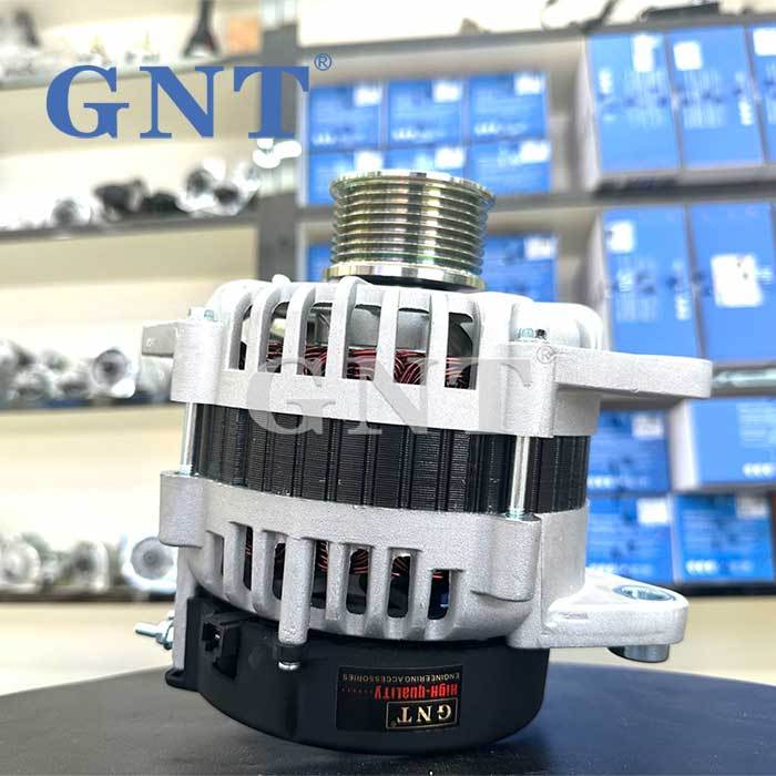24V 75A High Quality GNT Alternator compatible with DONGFENG Cummins 6CT 6BT Engine 37N29B010 37N29B01010
