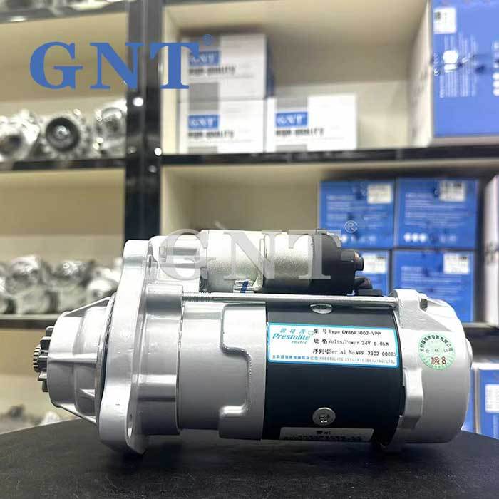 24V 10T 5.5KW Prestolite CUMMINS 6BT5.9 DONGFENG STARTER MOTOR GM86R3002, 5476863, 21BJ077, 20030229, 230200085, GM86R3002-VPP