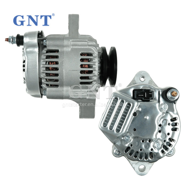 12V Alternator for Kubota D1105 D722 D1305 D902 Engine 1623164011 1623164013 1624164012 1624164013 6643664013 6643664014 125564A1 DAN2019