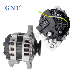 24V 70A 1PK New Alternator for KUBOTA 4TNV98 EX70-5G Engine 129E2077200 129E2077201 E0002608843 2616028 600136