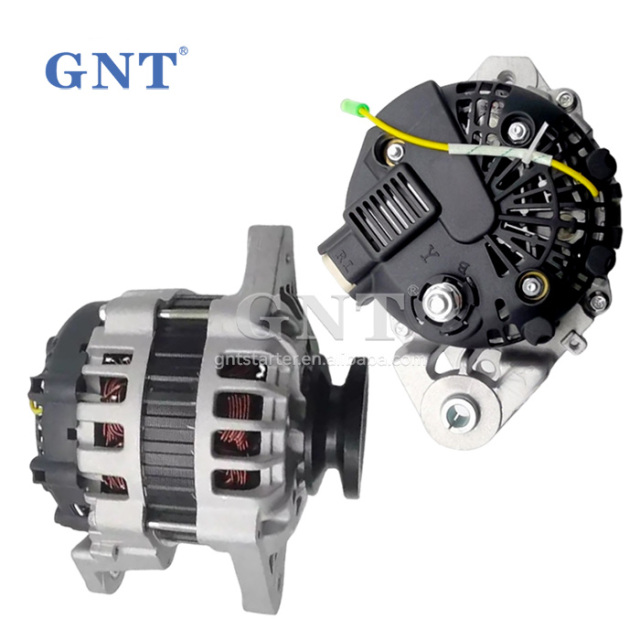 24V 70A 1PK New Alternator for KUBOTA 4TNV98 EX70-5G Engine 129E2077200 129E2077201 E0002608843 2616028 600136