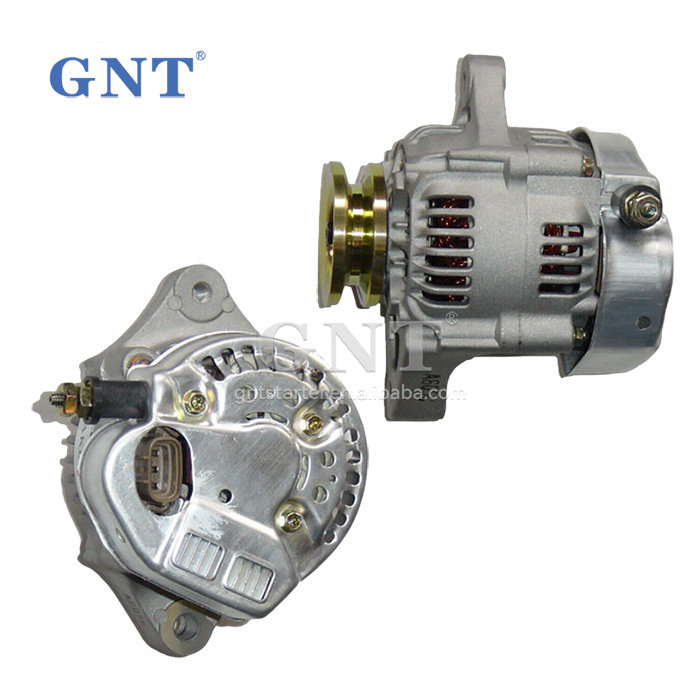 12V 40A Alternator compatible with Yanmar 4TNV94 Engine 1002114731 1002114732 1002114733 1012111450 1667864011 1667864012 11975177200
