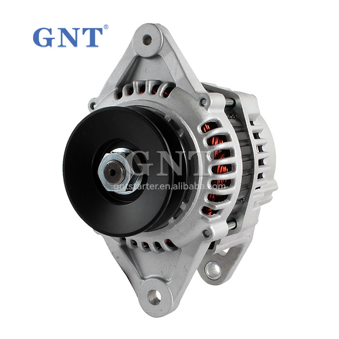 12V 60A Alternator compatible with Yanmar 4TNE98 4TNE106 Engine 12761N 12390077210 12827177200 2506166