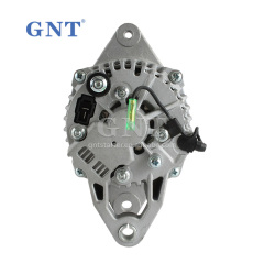 12V 60A Alternator compatible with Yanmar 4TNE98 4TNE106 Engine 112671 114672 DRA0835 LR160735 LR160735B LR160741