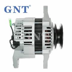 12V 60A Alternator compatible with Yanmar 4TNE98 4TNE106 Engine 12761N 12390077210 12827177200 2506166