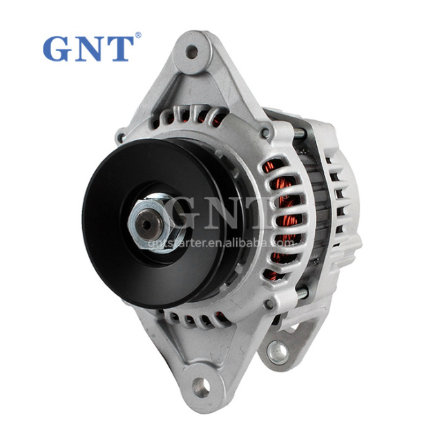 12V 60A Alternator compatible with Yanmar 4TNE98 4TNE106 Engine 112671 114672 DRA0835 LR160735 LR160735B LR160741