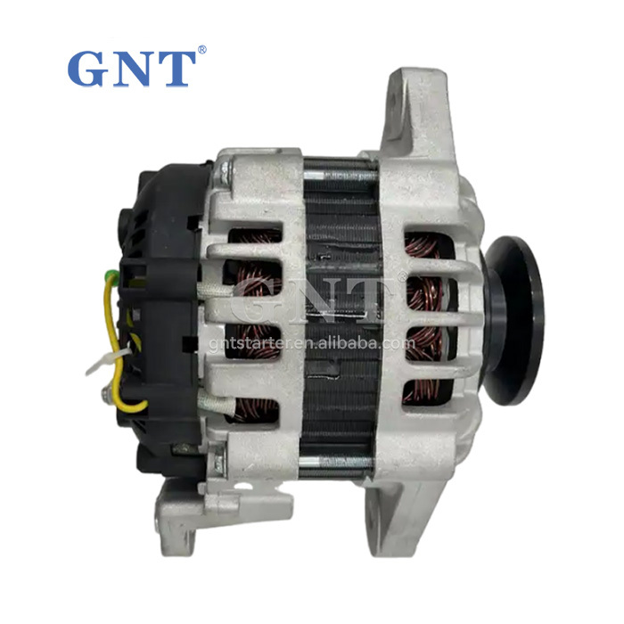 12V 100A Alternator compatible with Hyundai Excavator R60-9VS Engine 21M944001 ALV4059ML 2616264 A0002616264